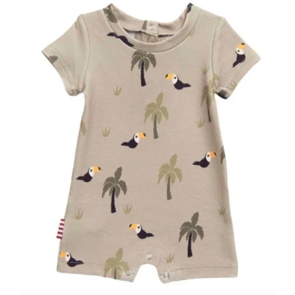 NEW! SOOKIBABY Toucan Romper in GREEN (9-12M)
